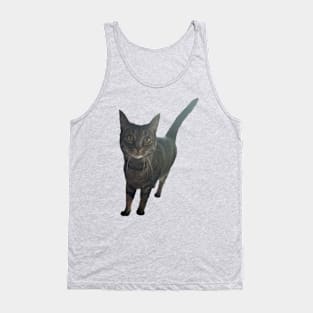 Alert Tabby Tank Top